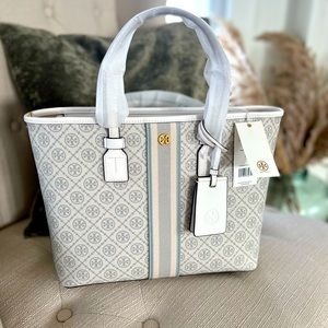 TORY BURCH Exquisite T Monogrammed tote!